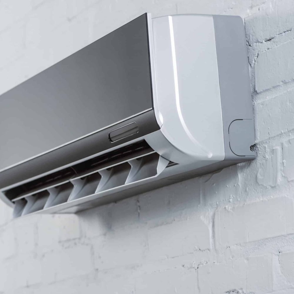 Système de climatisation sur un mur